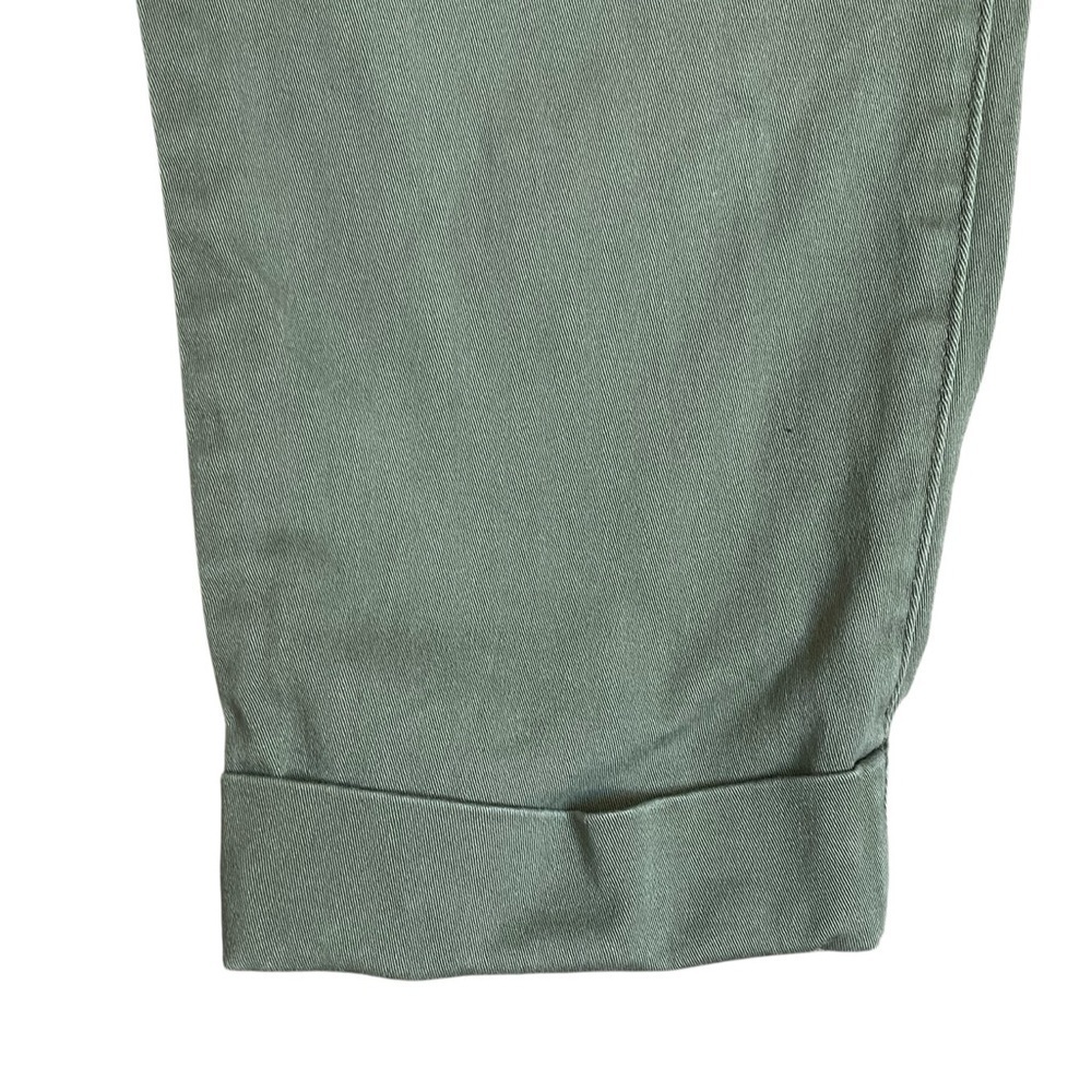 Vince Camuto Olive Green Utility Pants 27 Straight Leg Patch Pocket Cotton - Picture 5 of 12